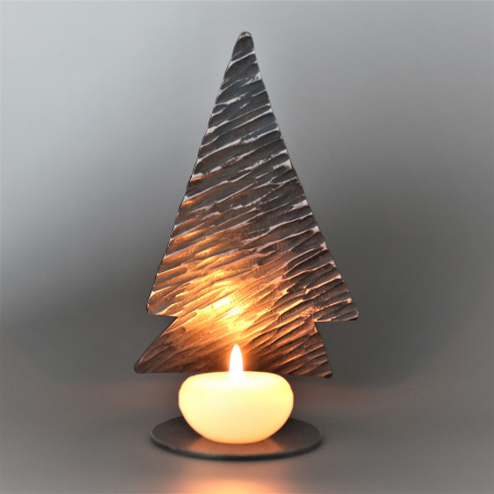 Christmas tree candle holder