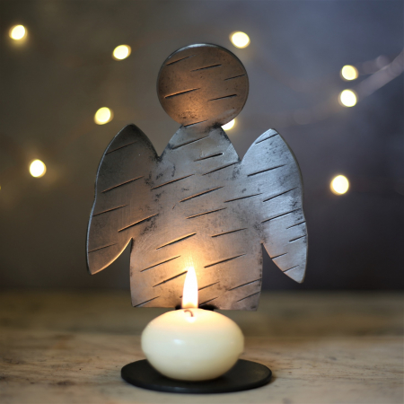 Angel and candle