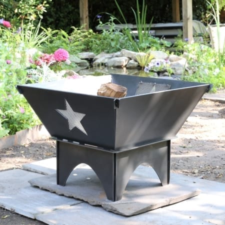 Star Fire Pit - Collapsible wood burner - Flat Pack Fire pit - Image 3