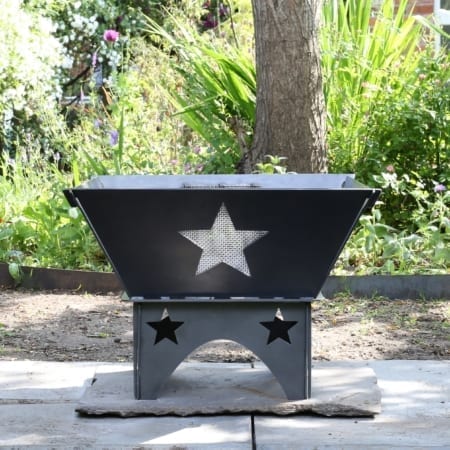 Fire Pit single star high star legs