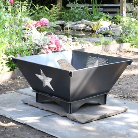 Fire Pit single star low legs