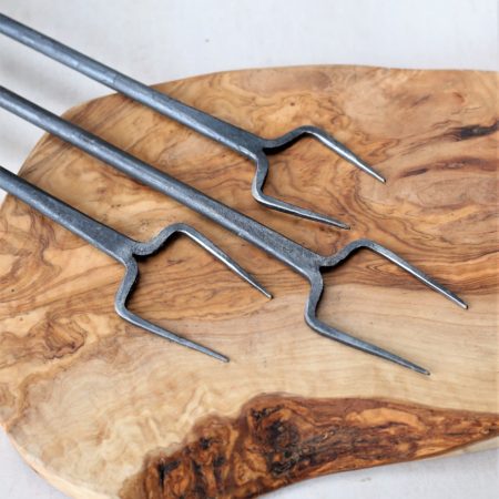 Pair of Heart Toasting Forks (Christmas) - Image 6