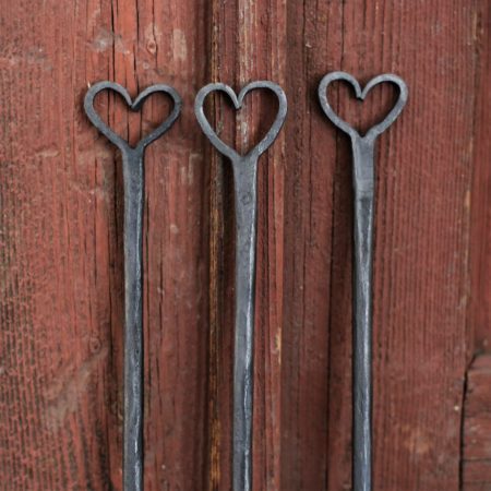 Heart Toasting Forks