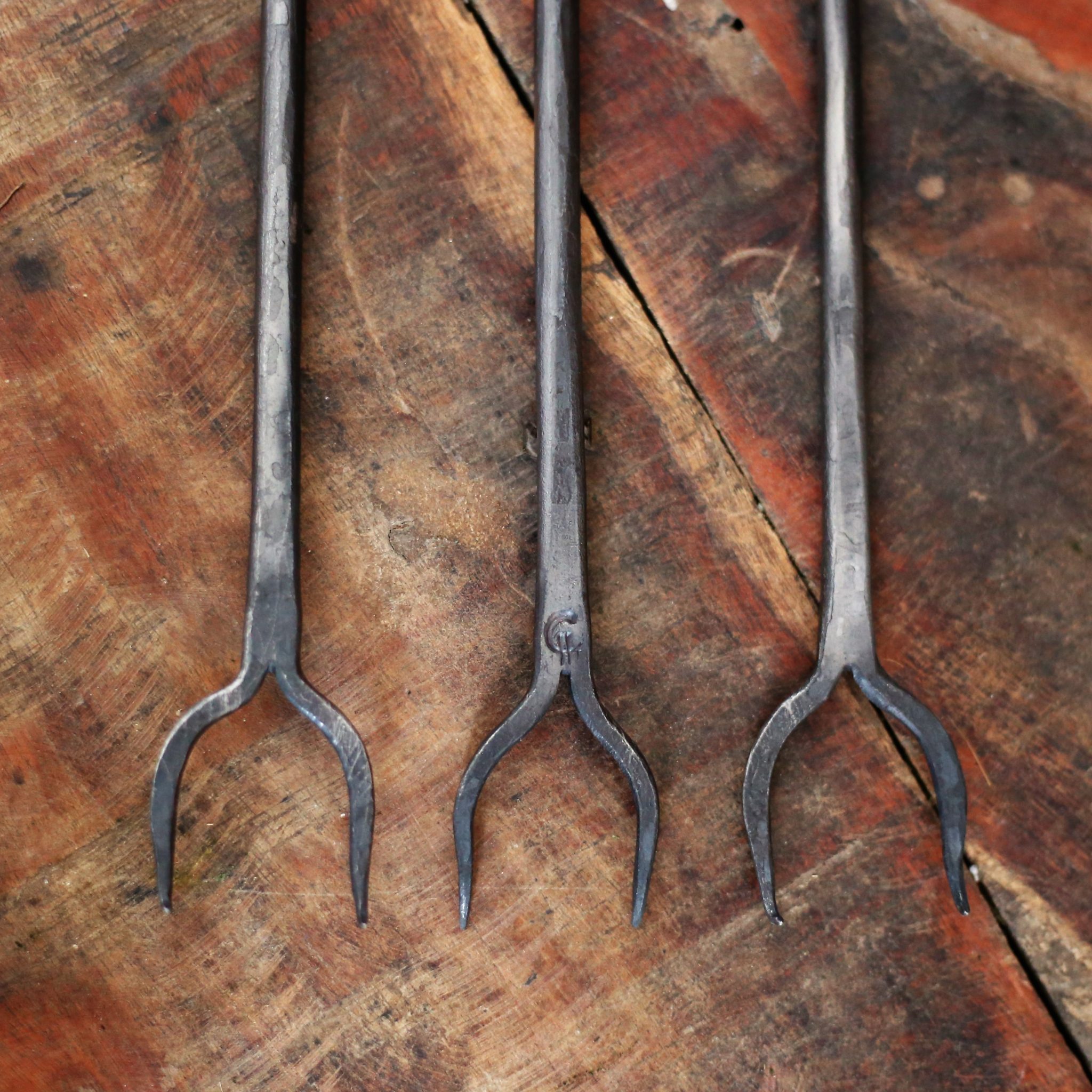 Pair of Heart Toasting Fork Coach House