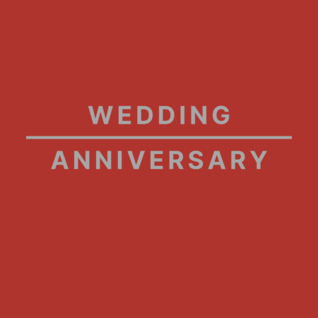 Wedding Anniversaries