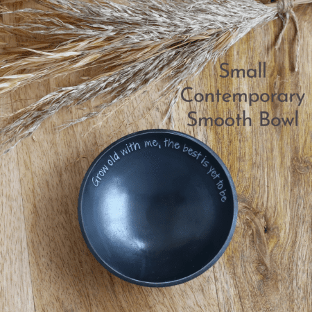 Small Contemporary Smooth Bowl