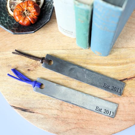 Personalised 11th Anniversary Steel Tassel Bookmark - Image 6