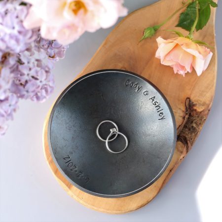 Personalised 11th Anniversary Small Steel Bowl - Image 4