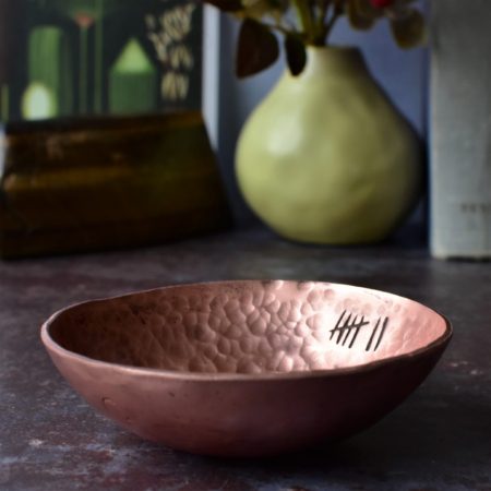 7th Anniversary Small Copper Bowl - Image 5
