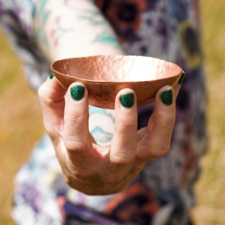 7th Anniversary Small Copper Bowl - Image 12