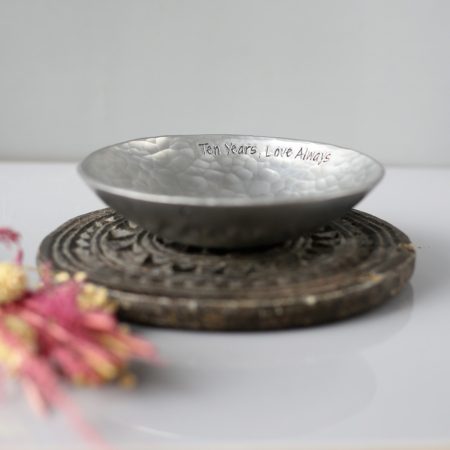 10th Anniversary Medium Aluminium Bowl - Image 12