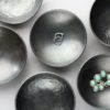 Personalised 11th Anniversary Medium Steel Bowl