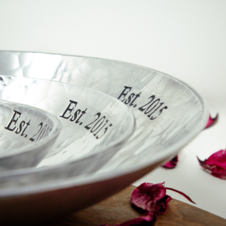 10th Anniversary Aluminium 3 Bowl Set - Image 8
