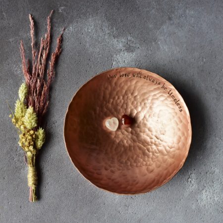 Personalised Medium Copper Bowl - Image 3