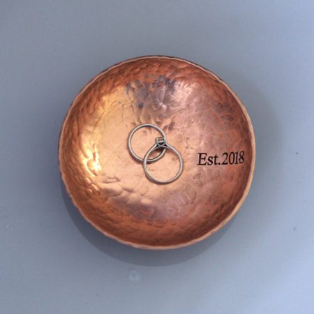7th Anniversary Small Copper Bowl - Image 10