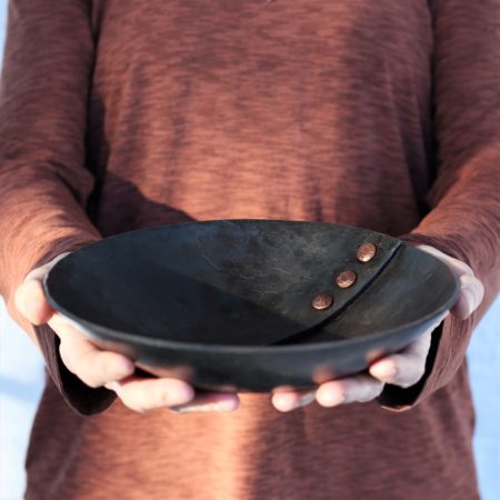 7th Anniversary Copper Button Bowl - Image 5