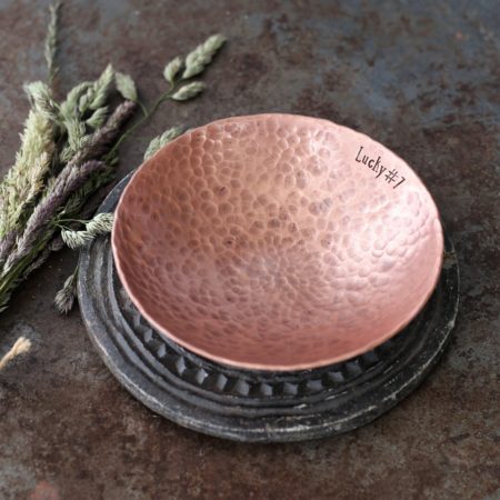 7th Anniversary Medium Copper Bowl - Image 8