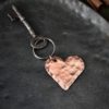 Copper Heart Keyring