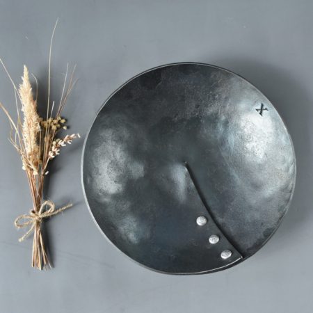 10th Anniversary Aluminium Button Bowl (22cm / 8") - Image 7