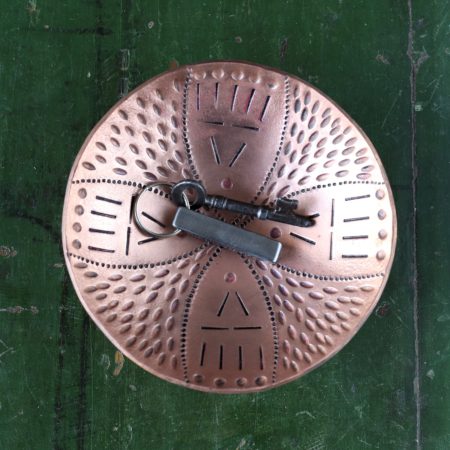 Patterned Copper Bowl, 14cm - Image 5