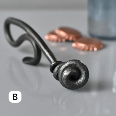 S Shaped Bottle Opener with Knot Handles