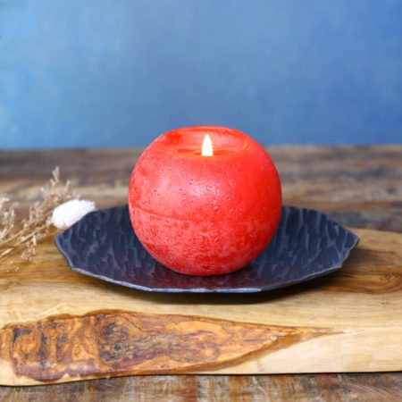 Horizontal Striped Patterned Decagon Dish - Image 3