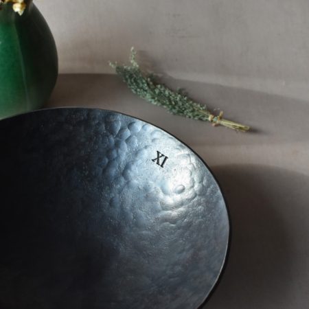 Personalised 11th Anniversary Large Deep Steel Bowl - Image 10
