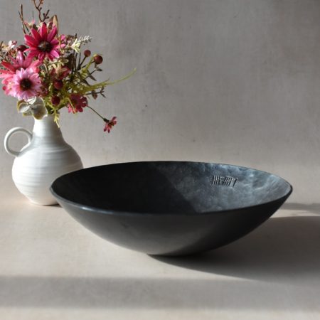 Personalised 11th Anniversary Large Deep Steel Bowl - Image 4