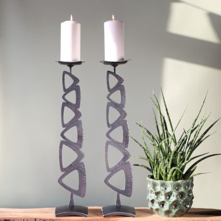 Retro Tall Candlestick Homeware - Image 7