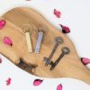 Heart Stamp Keyring