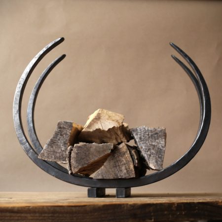 Hand Forged Log Store