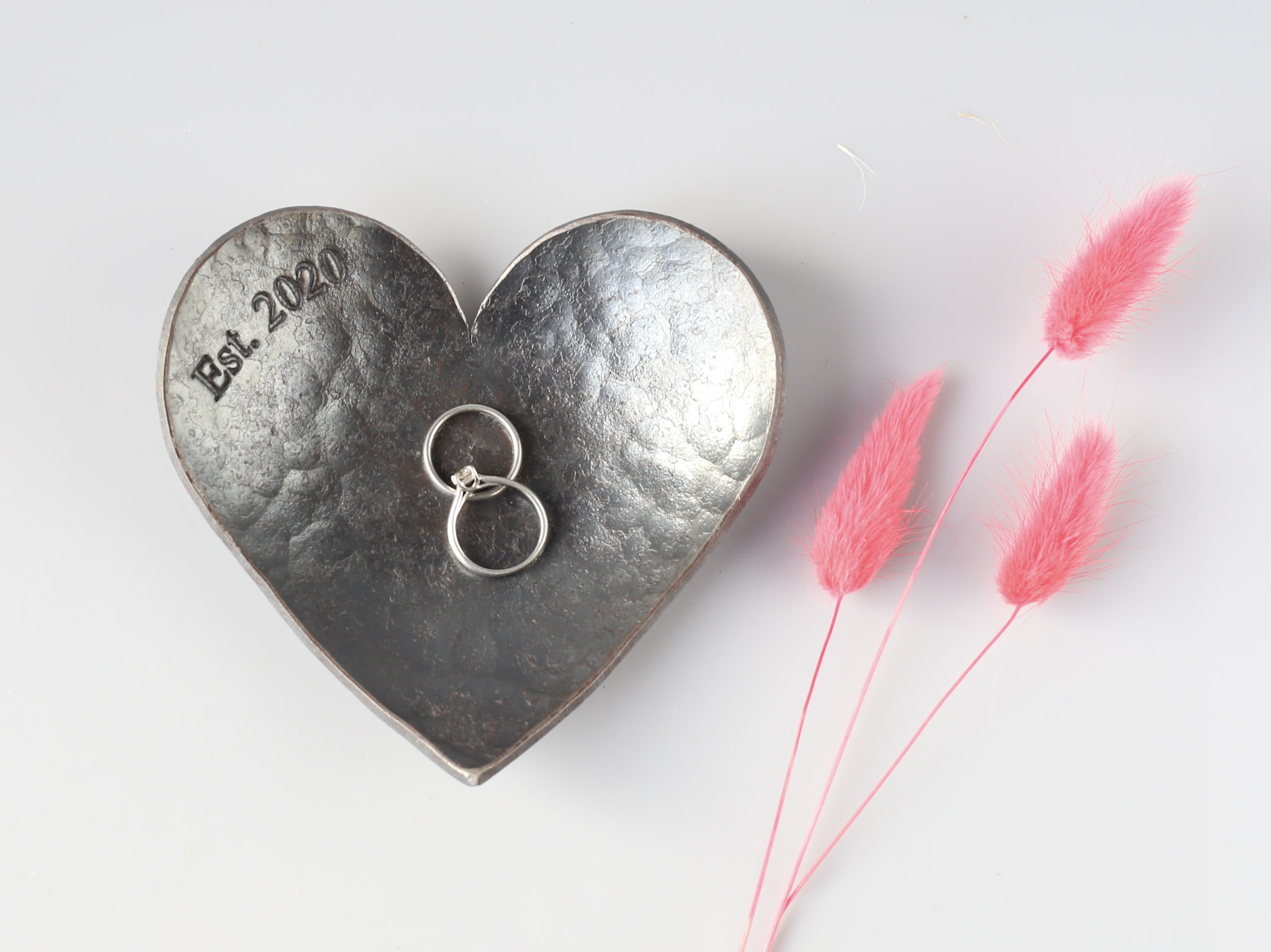 Personalised 6th Anniversary Hammered Small Dish - Image 5