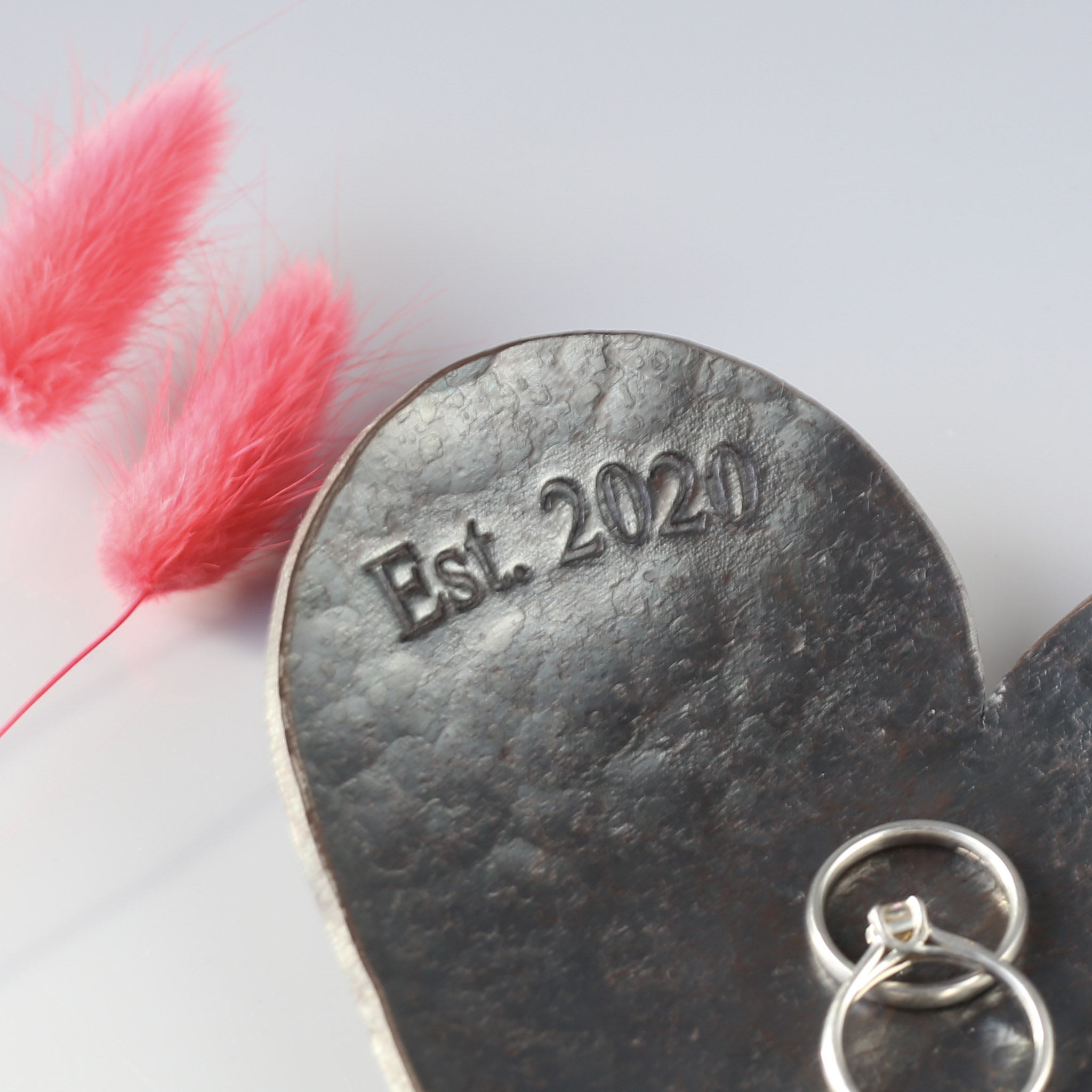 Personalised 6th Anniversary Hammered Small Dish - Image 9