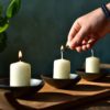 Metal Candle Bowl, Table Decoration - Image 4