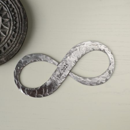 Infinity Love Knot Forged Forever Symbol Est 2014 - Image 2