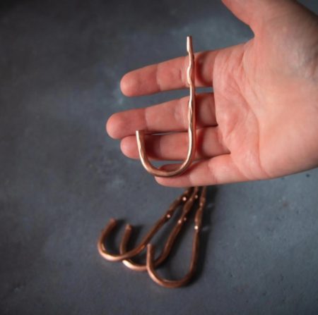 Solid Copper Hooks - Image 4