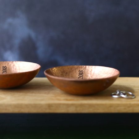 7th Anniversary Small Copper Bowl - Image 3