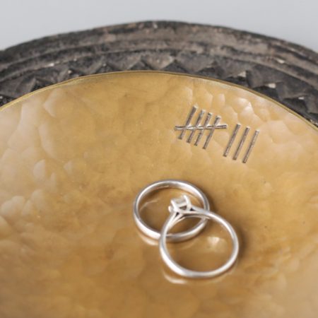 8th Anniversary Small Bronze Dish - Image 5