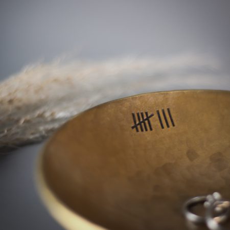 8th Anniversary Medium Bronze Bowl - Image 5