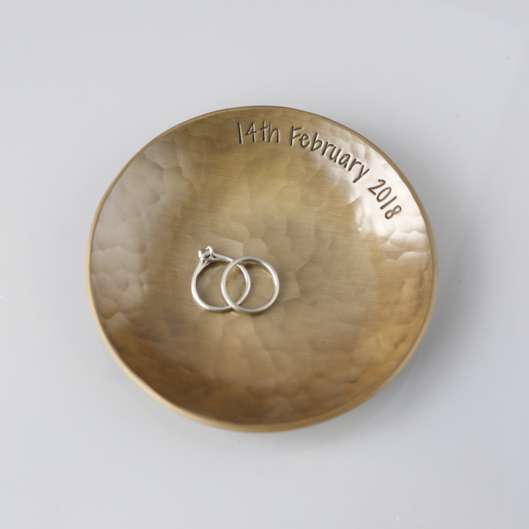 8th Anniversary Bronze Dish - Image 2