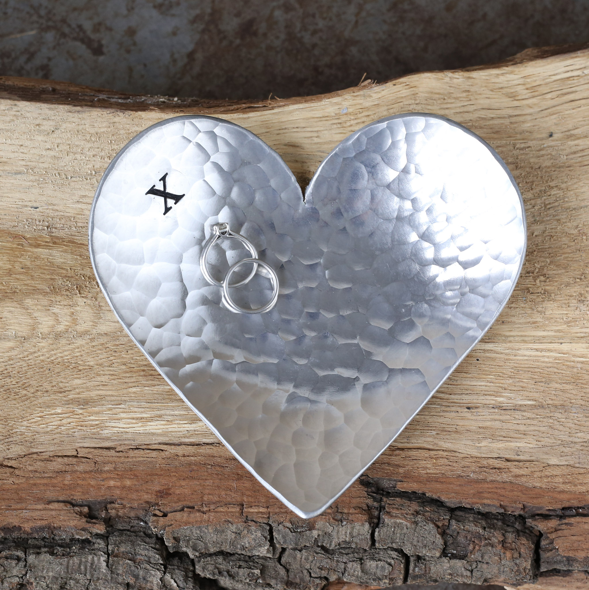 10th Anniversary Large Heart Aluminium Dishes, Last Chance to Buy