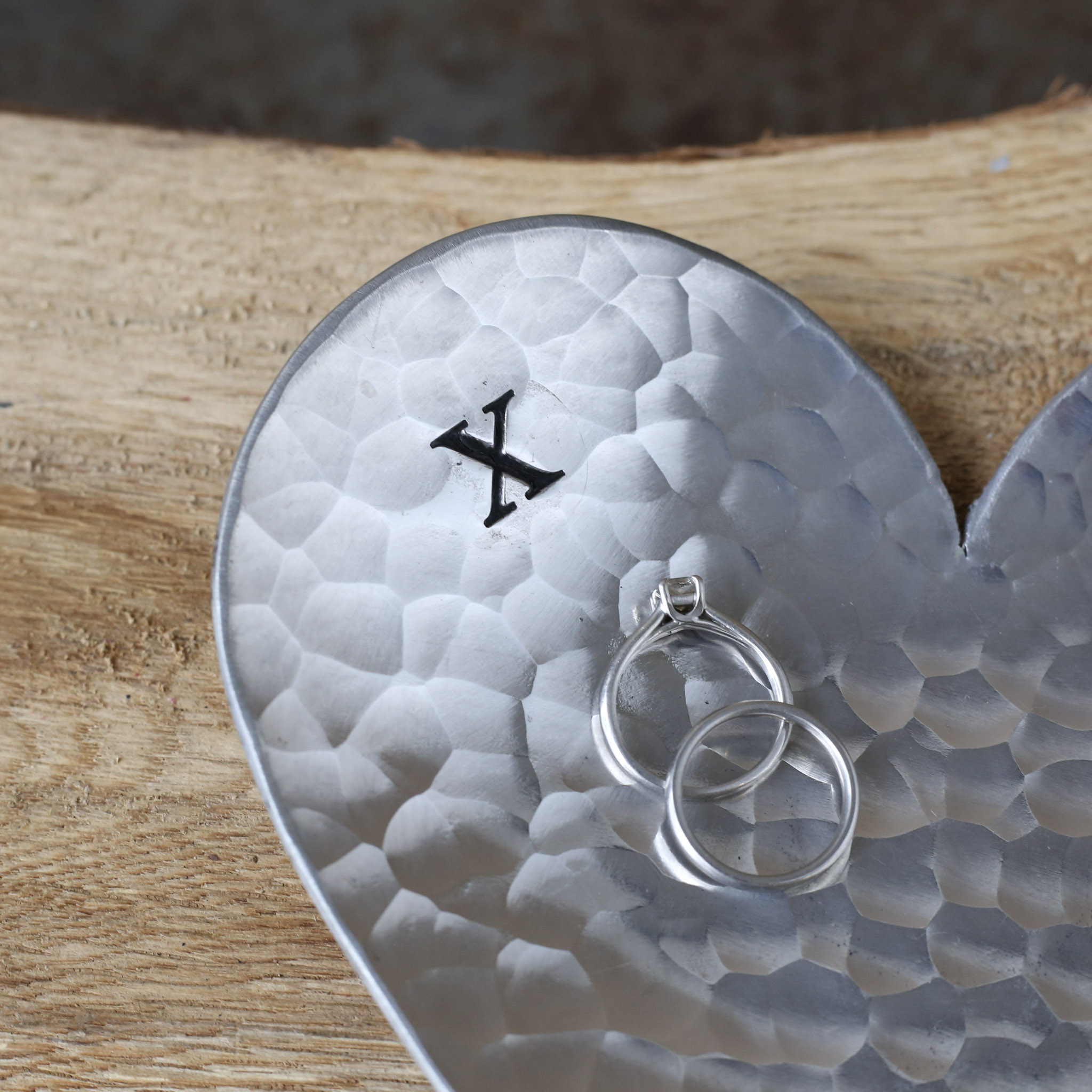 10th Anniversary Large Heart Aluminium Dishes, Last Chance to Buy - Image 3