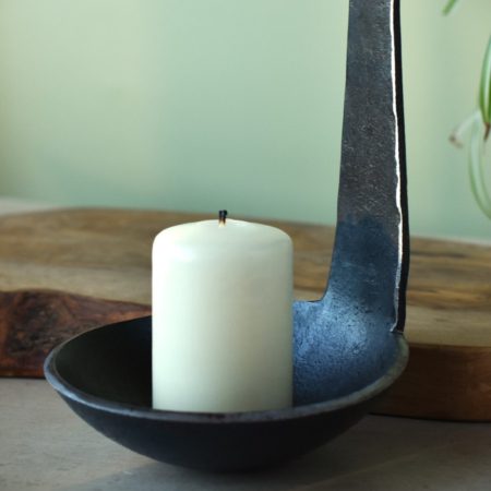 Long Wall Sconce, Rustic Candle Holder - Image 6