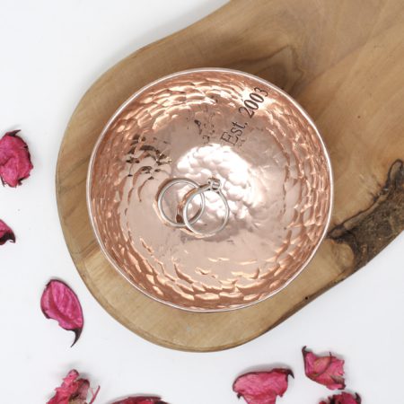 22nd Anniversary Small Copper Bowl - Image 3