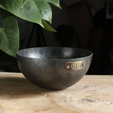 8th Anniversary Monk Bowl With Bronze Plaque - Image 3