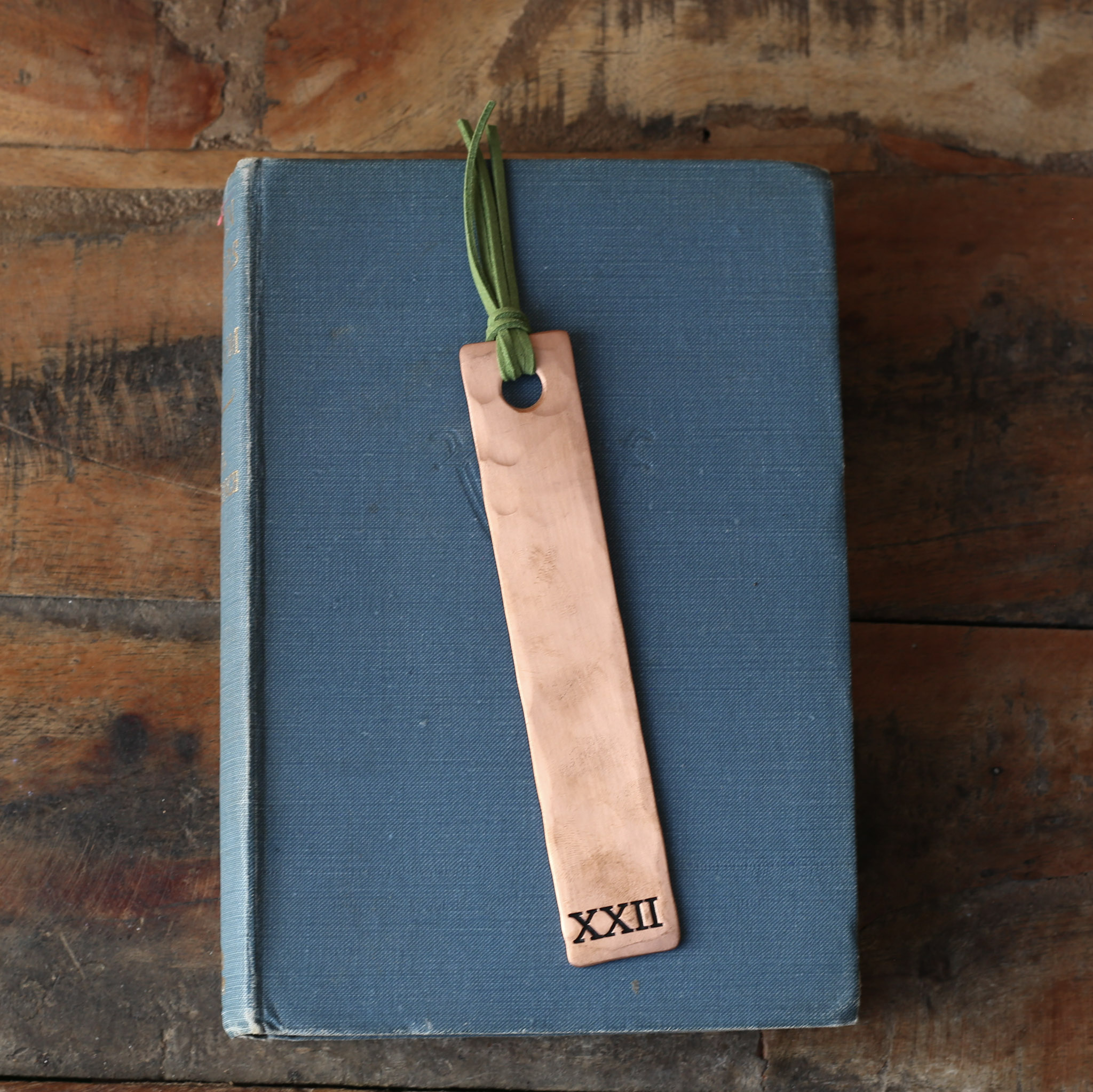 22nd Anniversary Copper Bookmark - Image 3