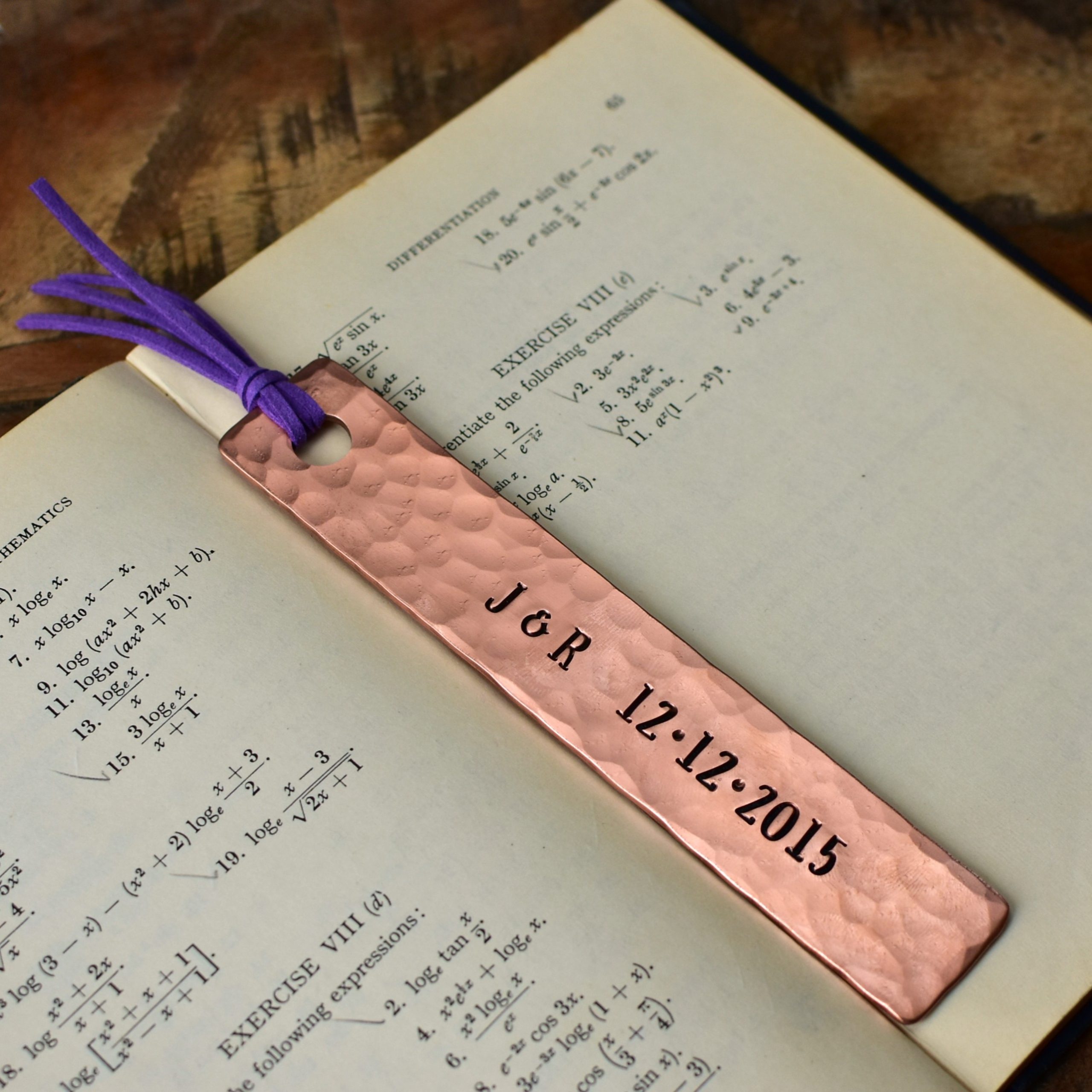 Personalised Copper Bookmark - Image 8