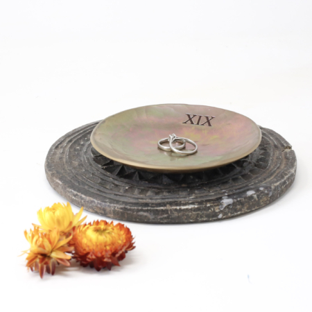 19th Anniversary Small Bronze Dish - Image 3