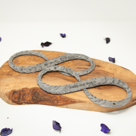 Personalised Infinity Love Knot Forged Forever Symbol - Image 3