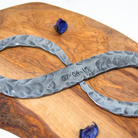 Personalised Infinity Love Knot Forged Forever Symbol - Image 4